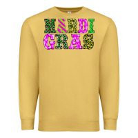 Antique Gold mardi gras Premium Sweatshirt - BarkalooDesign