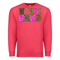 Cardinal mardi gras Premium Sweatshirt - BarkalooDesign