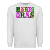 Oatmeal Heather mardi gras Premium Sweatshirt - BarkalooDesign