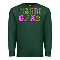 Sports Green mardi gras Premium Sweatshirt - BarkalooDesign