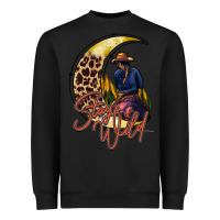 Black stay wild moon cowgirl Heavyweight Sweatshirt - RacoonDesign