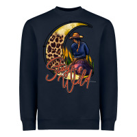 Navy stay wild moon cowgirl Heavyweight Sweatshirt - RacoonDesign