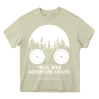 Mossy Trail Bike Adventure Awaits Heavy Core Tee - Bettercallsaul
