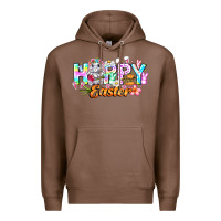 Chestnut Happy Easter Premium Hoodie - CowhideDigitalArt