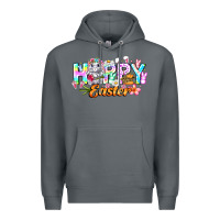 Rock Happy Easter Premium Hoodie - CowhideDigitalArt