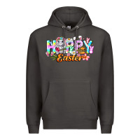 Smoke Happy Easter Premium Hoodie - CowhideDigitalArt