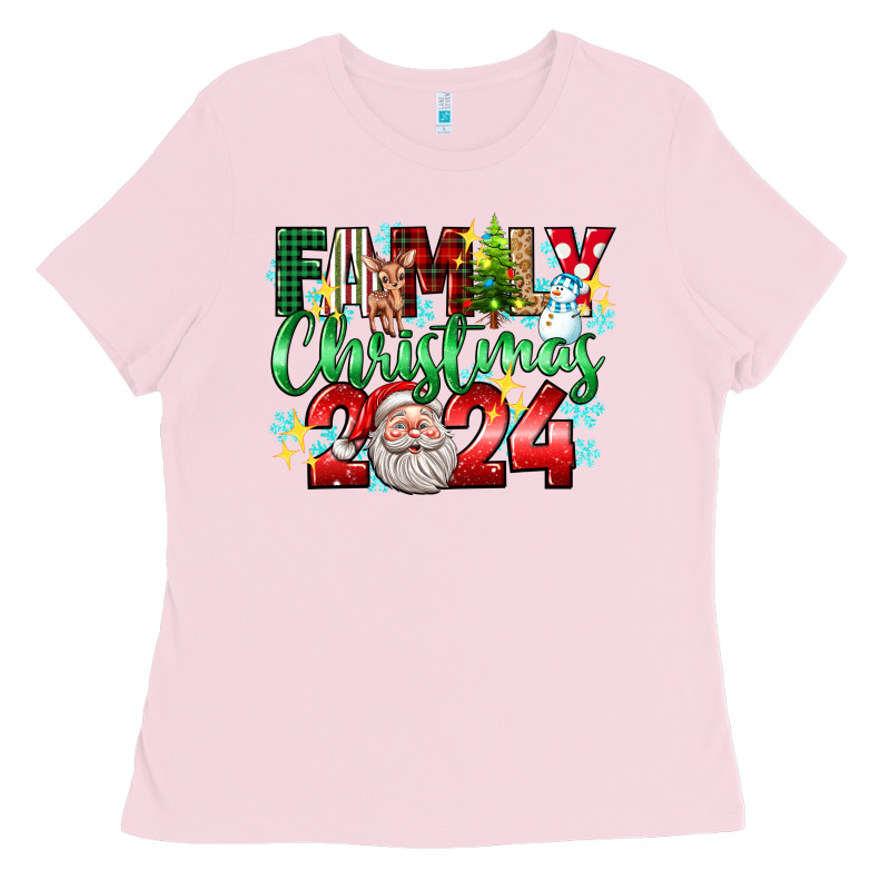 Family Christmas 2024 Ladies Tee by texasbilliewilder | Teevron
