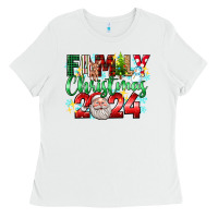 White family christmas 2024 Ladies Tee - texasbilliewilder