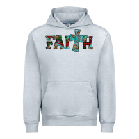 Heather Grey faith christmas cross Urban Hoodie - AdoDesignShop