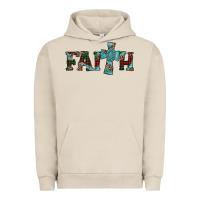 Pigment French Oak faith christmas cross Urban Hoodie - AdoDesignShop
