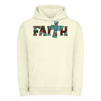 Pigment Pistachio faith christmas cross Urban Hoodie - AdoDesignShop
