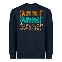 Navy summer western Heavyweight Sweatshirt - RacoonDesign