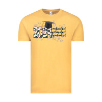 Vintage Mustard 2024 motivated educated graduated Vintage Tee - CowGirlArtShop
