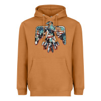 Meerkat American flag thunderbird Heavyweight Hoodie - BarkalooDesign