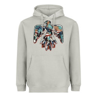 Moon Dust American flag thunderbird Heavyweight Hoodie - BarkalooDesign