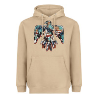 Mushroom American flag thunderbird Heavyweight Hoodie - BarkalooDesign