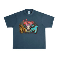 Midnight Navy Show mom cow Urban Heavy Tee - CowGirlArtShop