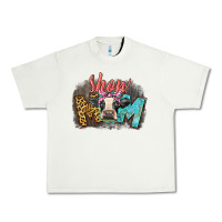 Pistachio Show mom cow Urban Heavy Tee - CowGirlArtShop