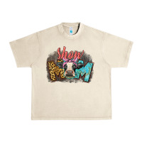 Sandshell Show mom cow Urban Heavy Tee - CowGirlArtShop