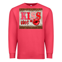 Cardinal valentine's day kiss me Premium Sweatshirt - BarkalooDesign