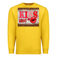 Lemon valentine's day kiss me Premium Sweatshirt - BarkalooDesign