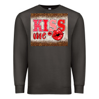 Smoke valentine's day kiss me Premium Sweatshirt - BarkalooDesign