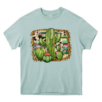 Arona serape cowhide cactus Heavy Core Tee - JahusDesignShop