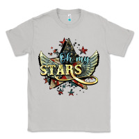 Moon Dust Oh my stars America wings 4th of july Classic Tee - HowdyJamesFarm