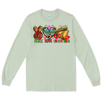 Matcha Peace love cinco de mayo Long Sleeve Tee - FaDigitalArtStudio
