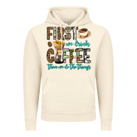 Vintage Artic first we drink coffee then we do the things Vintage Hoodie - OliviaCreatesArt