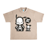 French Oak pochacco skeleton halloween shirt Urban Heavy Tee - longCreatives