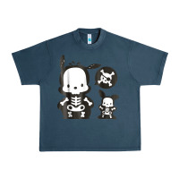 Midnight Navy pochacco skeleton halloween shirt Urban Heavy Tee - longCreatives