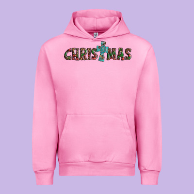 Christmas Cross Urban Hoodie Designed By Adodesignshop