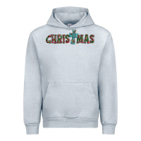 Heather Grey christmas cross Urban Hoodie - AdoDesignShop