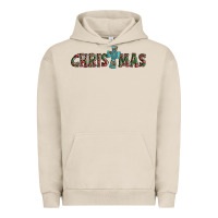 Pigment French Oak christmas cross Urban Hoodie - AdoDesignShop