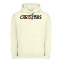 Pigment Pistachio christmas cross Urban Hoodie - AdoDesignShop