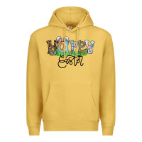 Antique Gold Happy Easter Premium Hoodie - CowhideDigitalArt