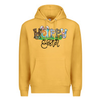 Mustard Happy Easter Premium Hoodie - CowhideDigitalArt