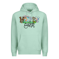 Seafoam Happy Easter Premium Hoodie - CowhideDigitalArt