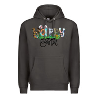 Smoke Happy Easter Premium Hoodie - CowhideDigitalArt