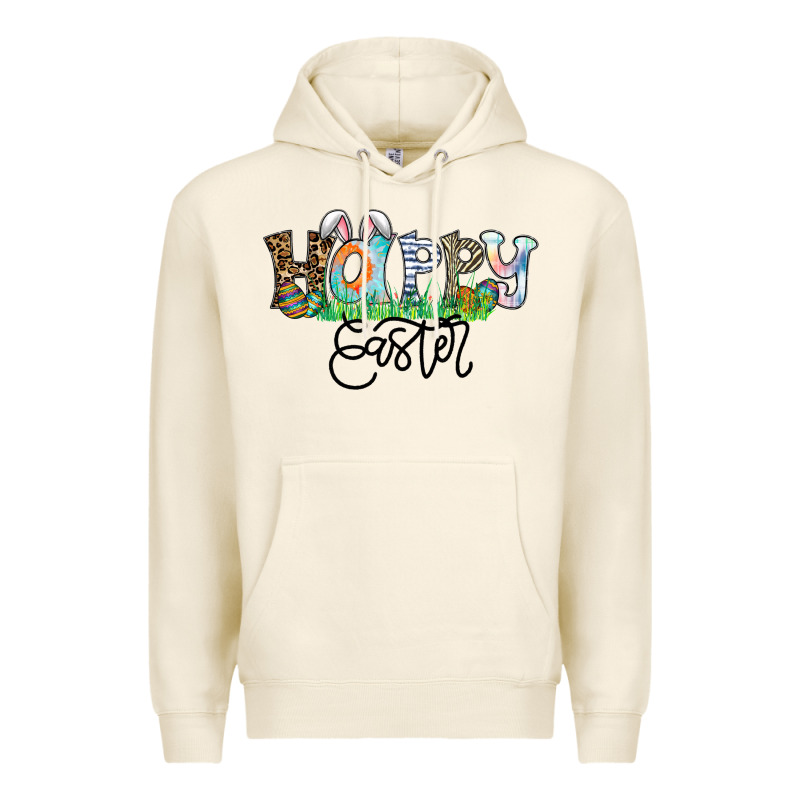 Happy Easter Premium Hoodie by CowhideDigitalArt | Teevron