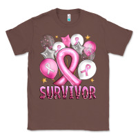 Chestnut Balloons cancer ribbon survivor Classic Tee - Artiststas