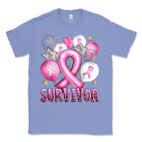 Colony Blue Balloons cancer ribbon survivor Classic Tee - Artiststas