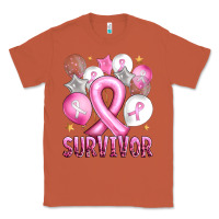 Copper Balloons cancer ribbon survivor Classic Tee - Artiststas