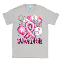 Moon Dust Balloons cancer ribbon survivor Classic Tee - Artiststas