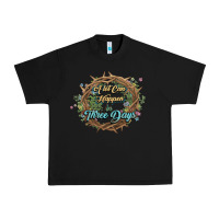 Black Crown of thorns Easter Day Urban Heavy Tee - HowdyJamesFarm