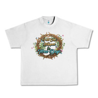 Lunar Rock Crown of thorns Easter Day Urban Heavy Tee - HowdyJamesFarm