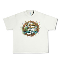 Pistachio Crown of thorns Easter Day Urban Heavy Tee - HowdyJamesFarm