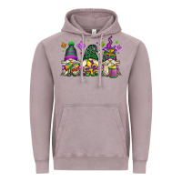 Vintage Zinc mardi gras gnomes Vintage Hoodie - OliviaCreatesArt