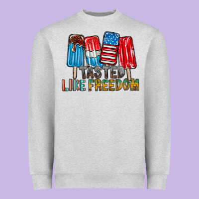 Tasted Like Freedom Heavyweight Sweatshirt Designed By Racoondesign